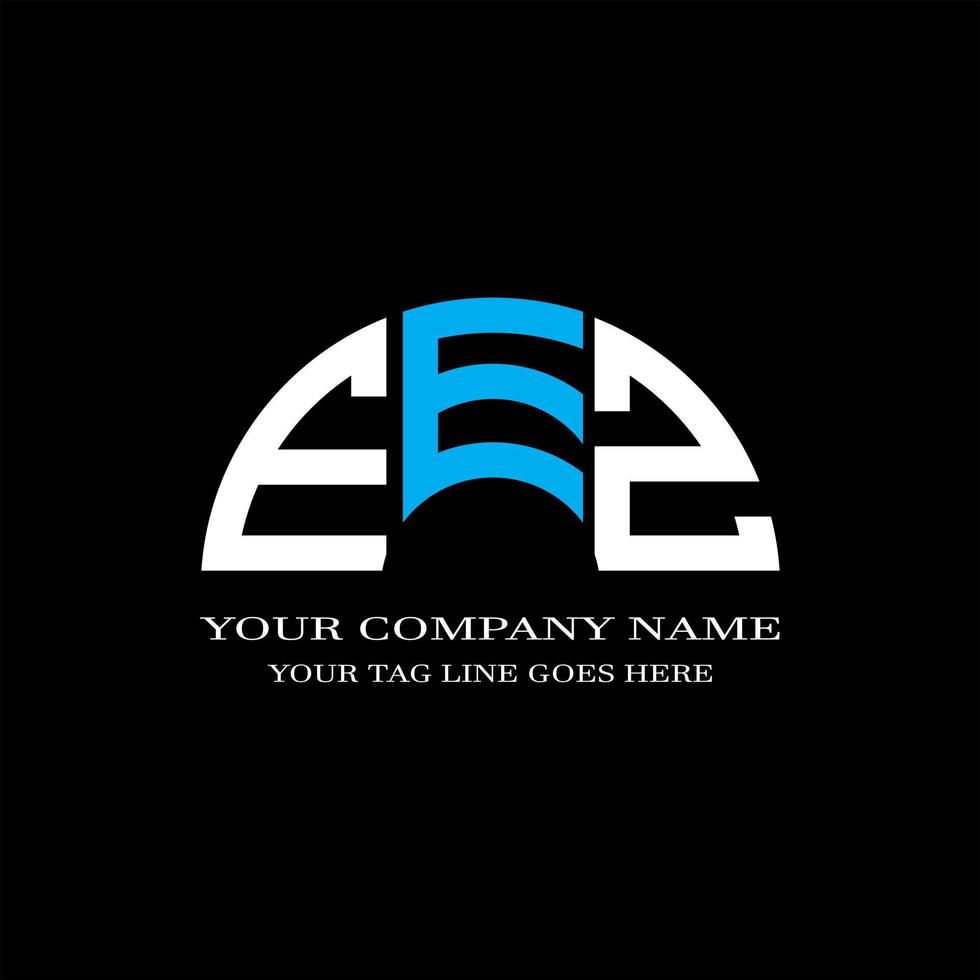 EEZ letter logo creative design with vector graphic