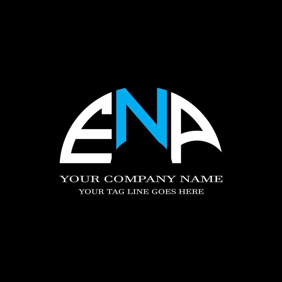 ENP letter logo creative design with vector graphic