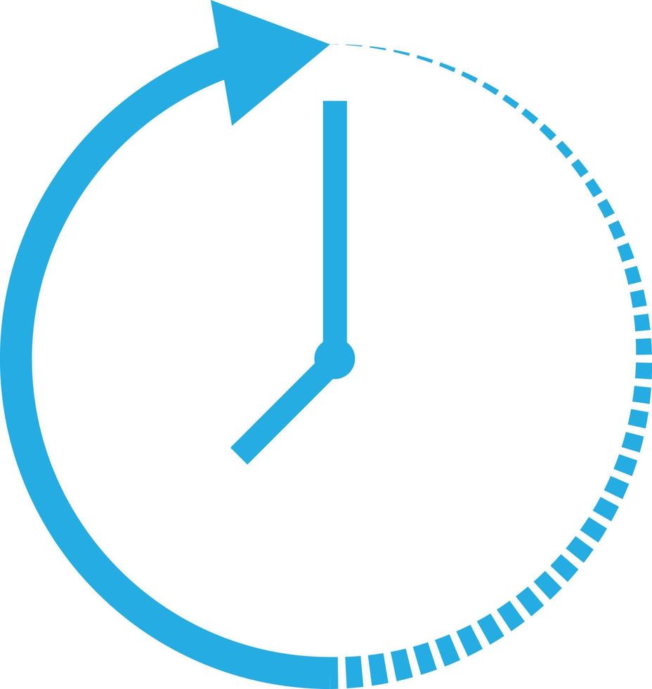 passage of time icon on white background. passage of time sign. flat style. vector