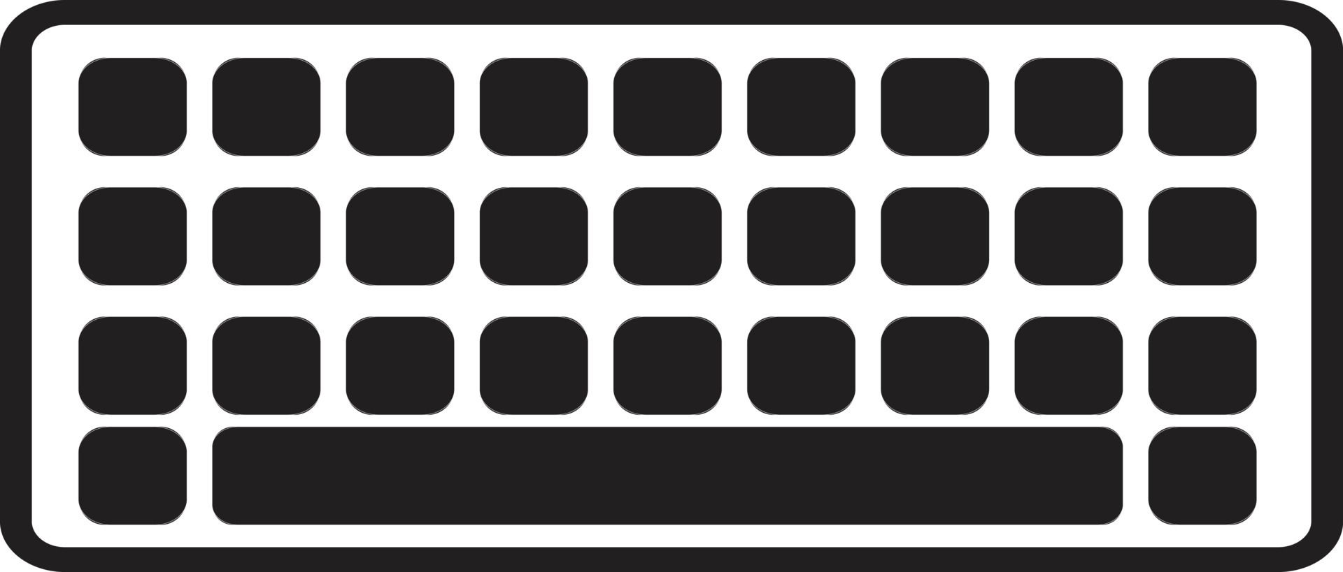 keyboard icon. keyboard icon for your web site design, logo, app, UI