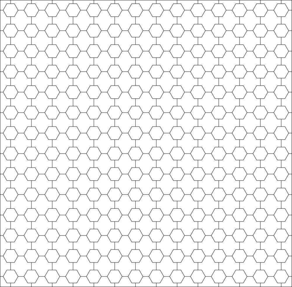 polygon background. seamless pattern. modern hexagon polygon black and white background. abstract geometric hexagon pattern on white background. vector