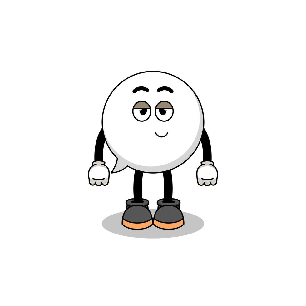 speech bubble cartoon couple with shy pose vector