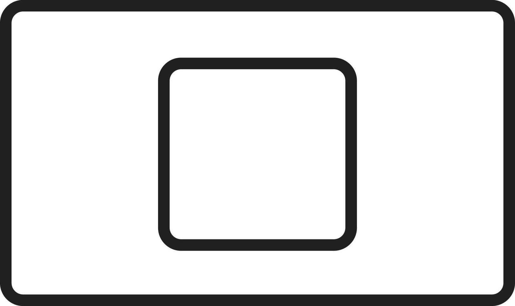 stop button icon. stop button sign. vector