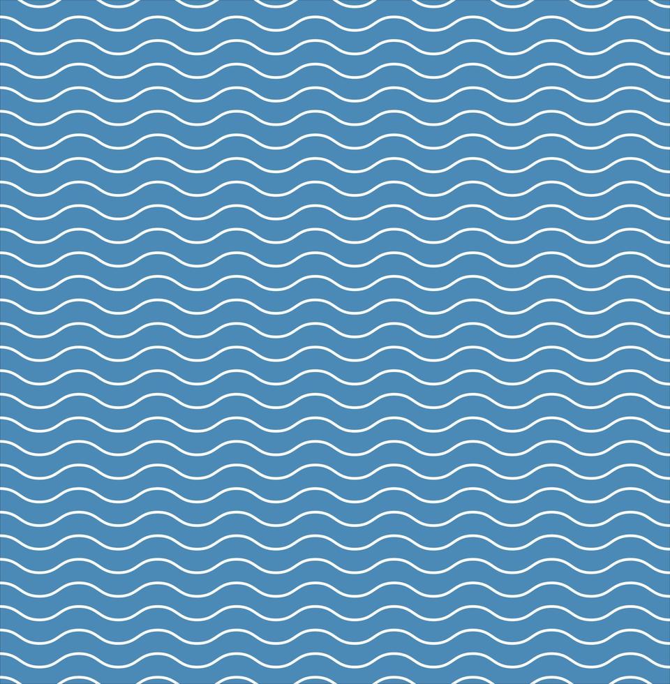 seamless pattern of blue wave background. pattern white and blue zigzag. vector