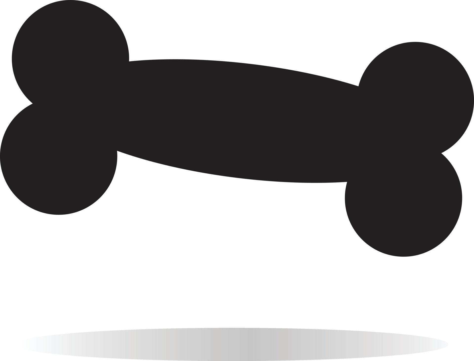 bone icon on white background. bone sign. bone symbol. 7890490 Vector