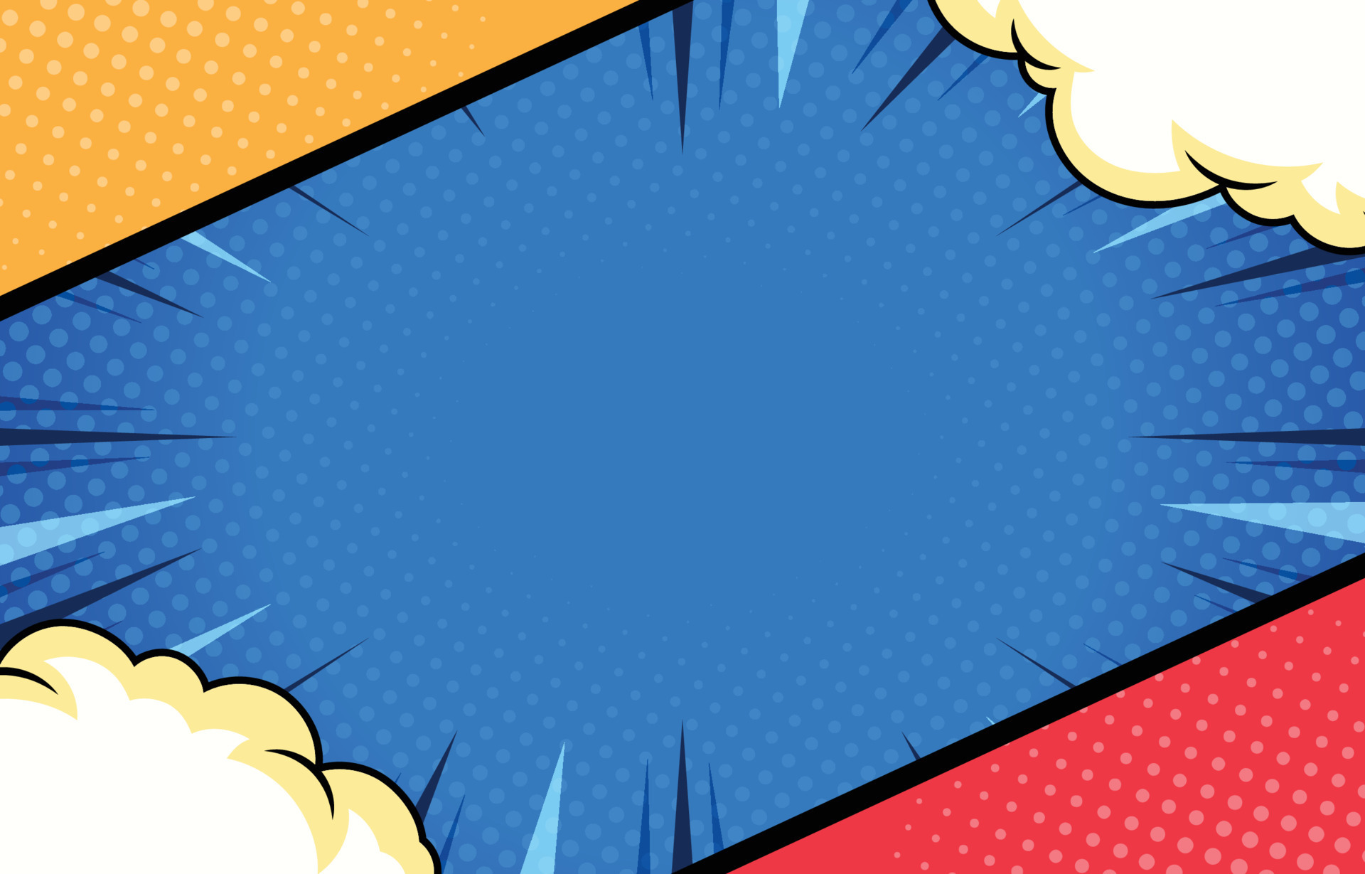 Flat Pop Art Style Background 7890676 Vector Art at Vecteezy