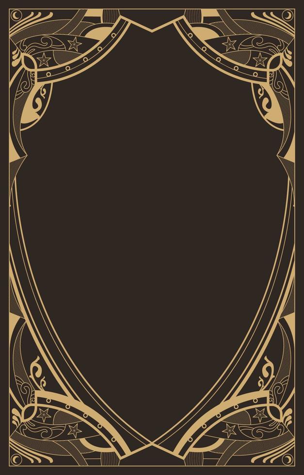 Nouveau Background Concept vector