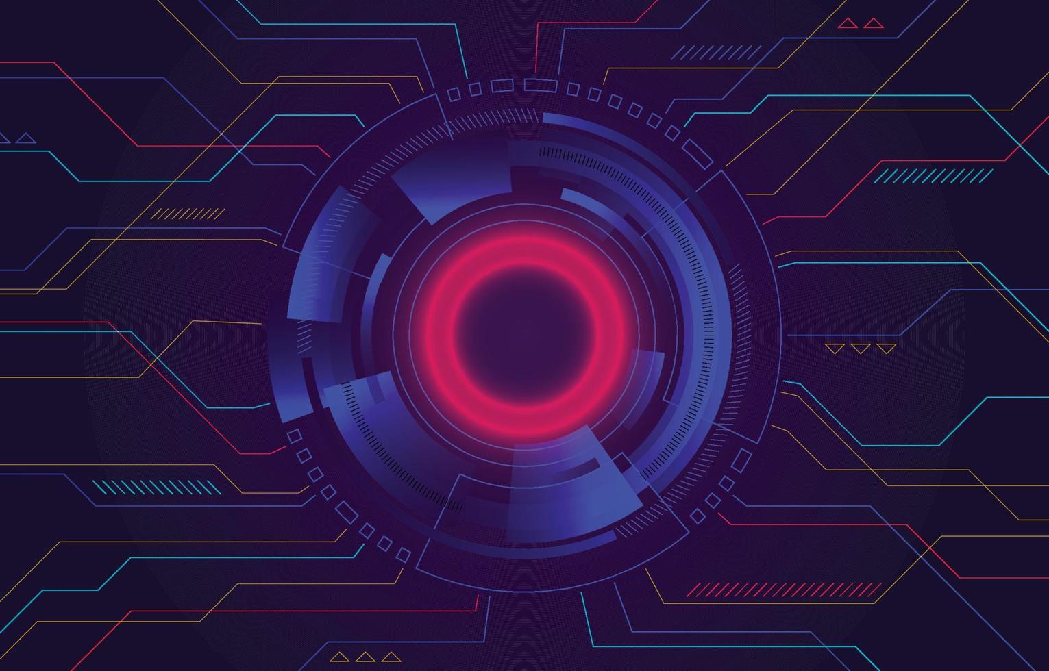 Modern Technology Background vector