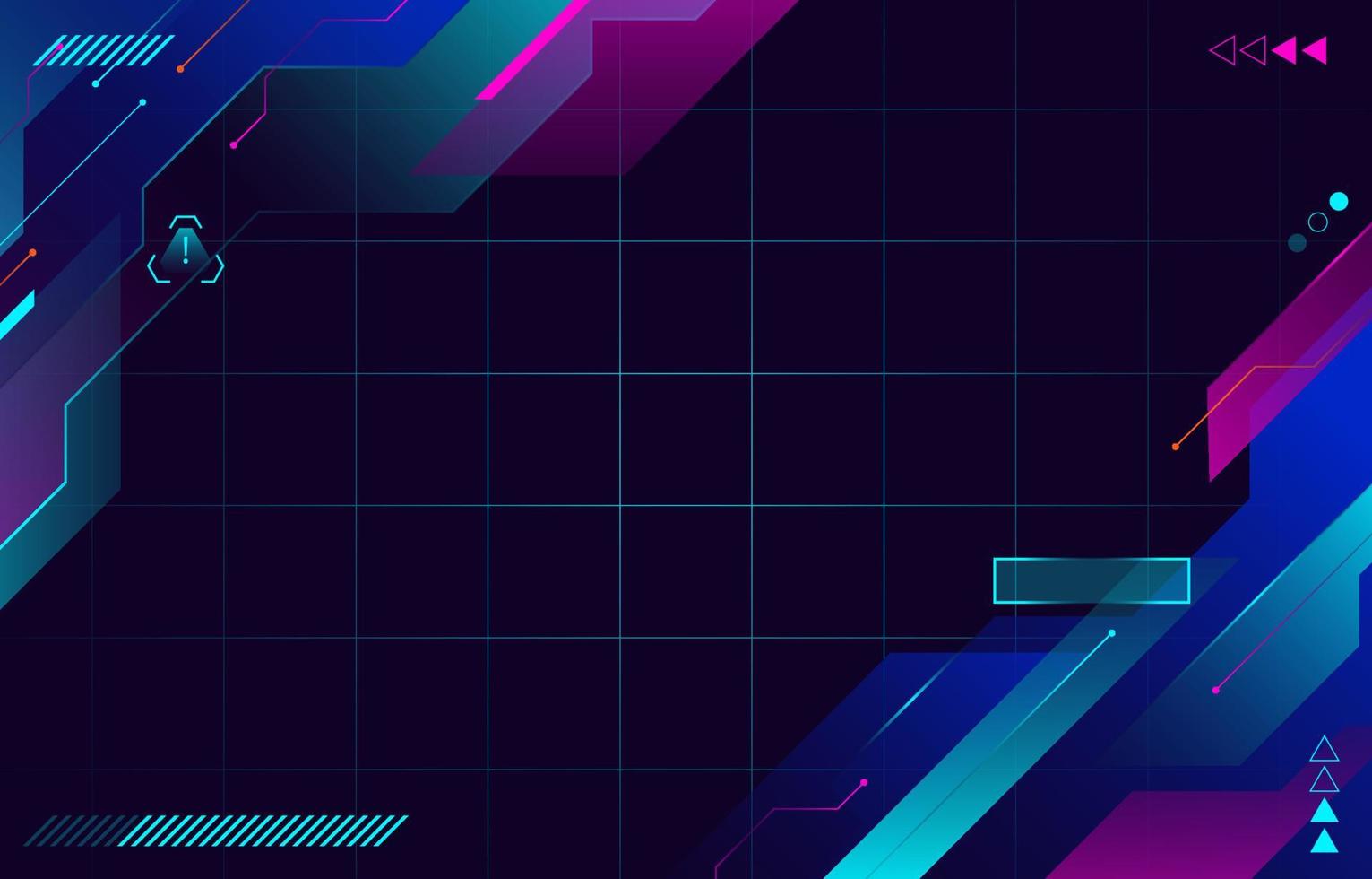 Future Technology Background vector