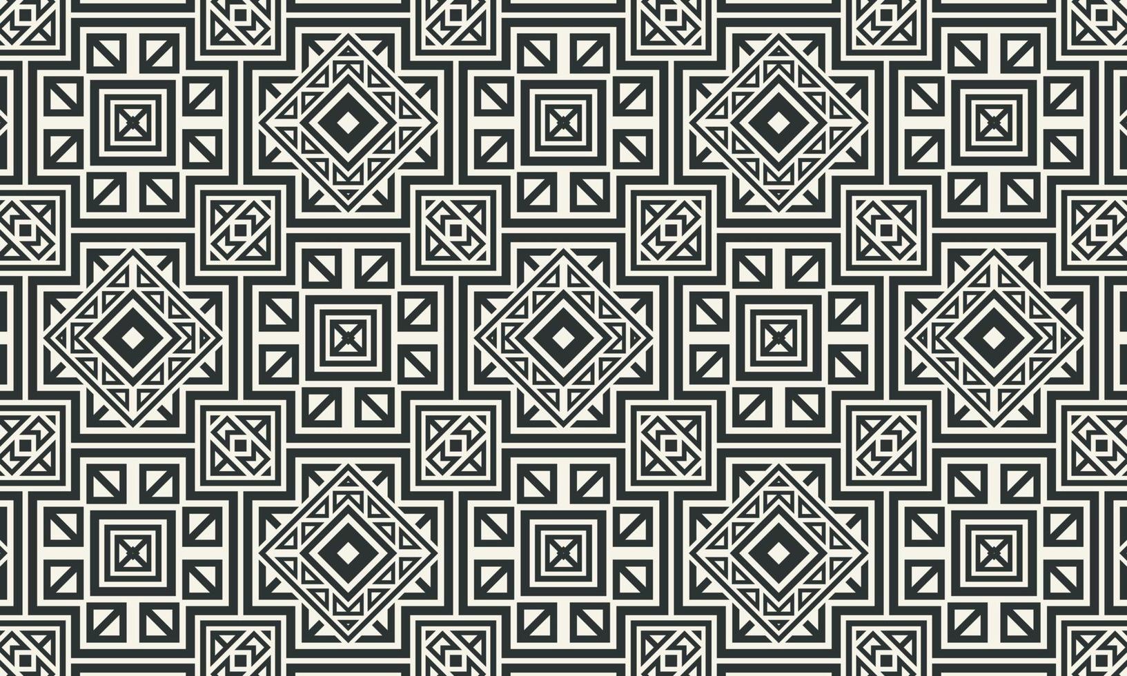 flat ornament line pattern design vector