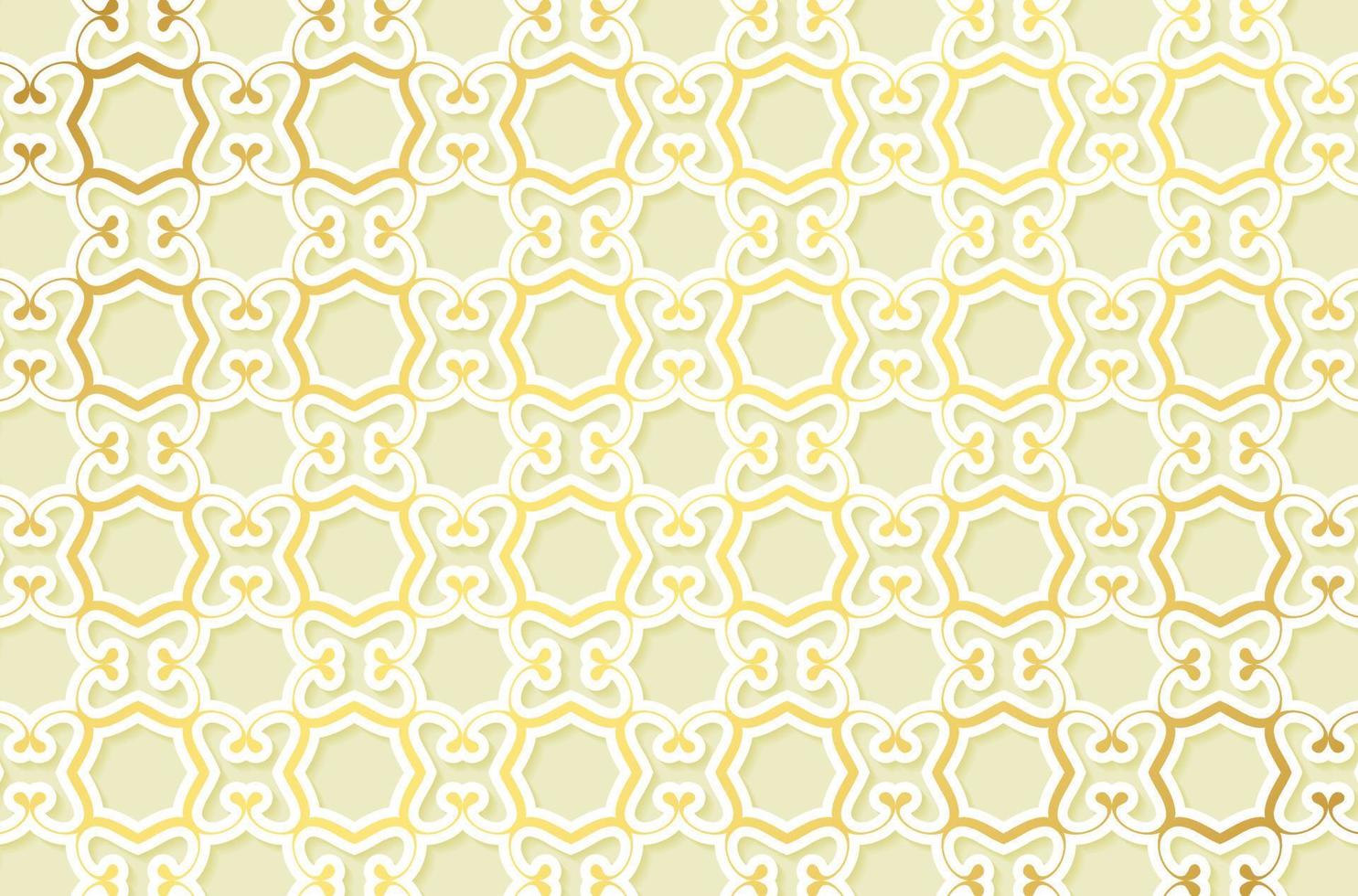 Luxury ornament pattern design background vector