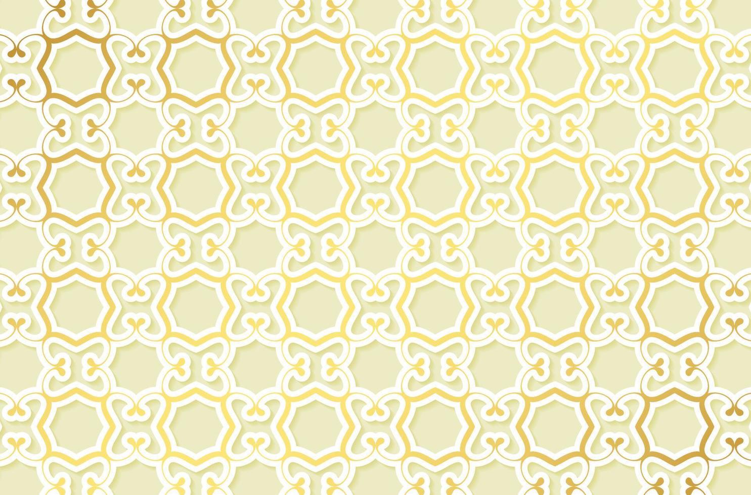 Luxury ornament pattern design background vector