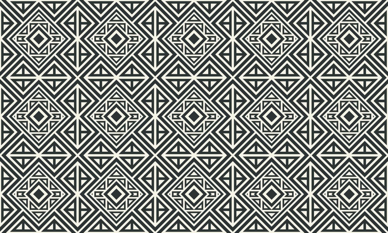 flat ornament line pattern design vector