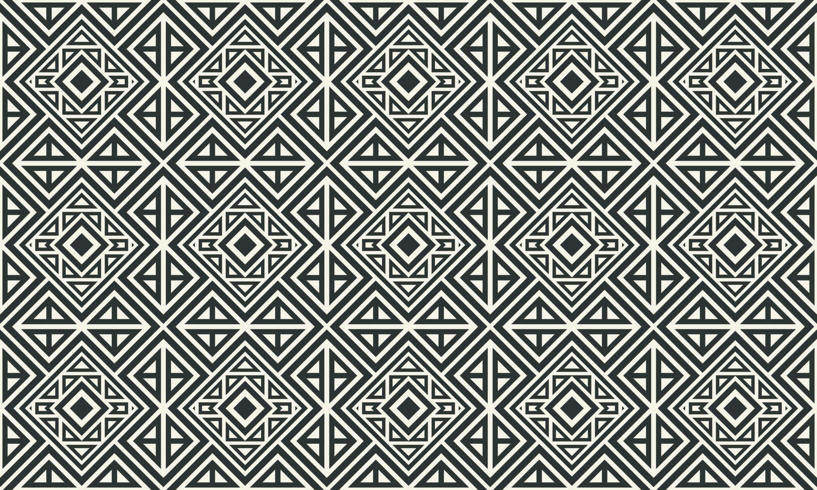 flat ornament line pattern design vector