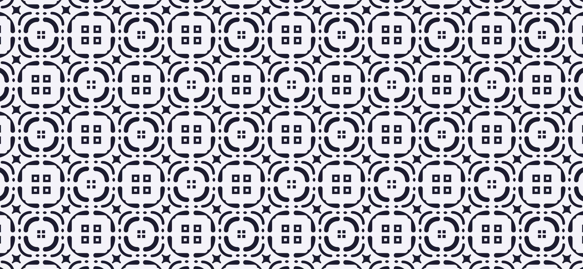 flat ornament line pattern design vector