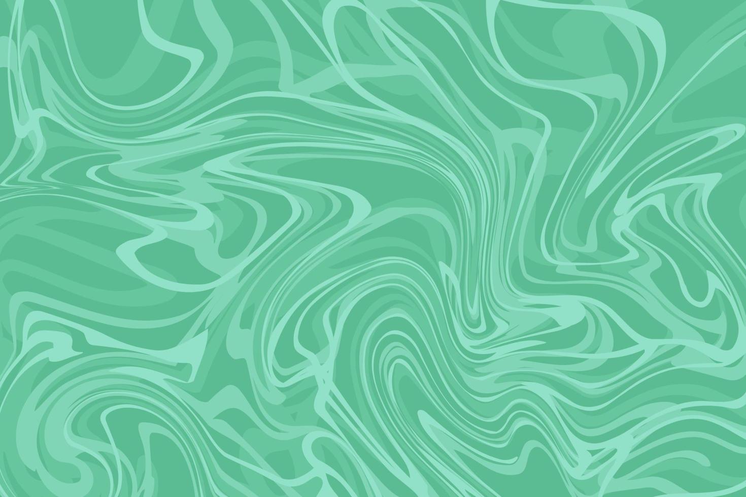 Green Mint Liquid Background vector