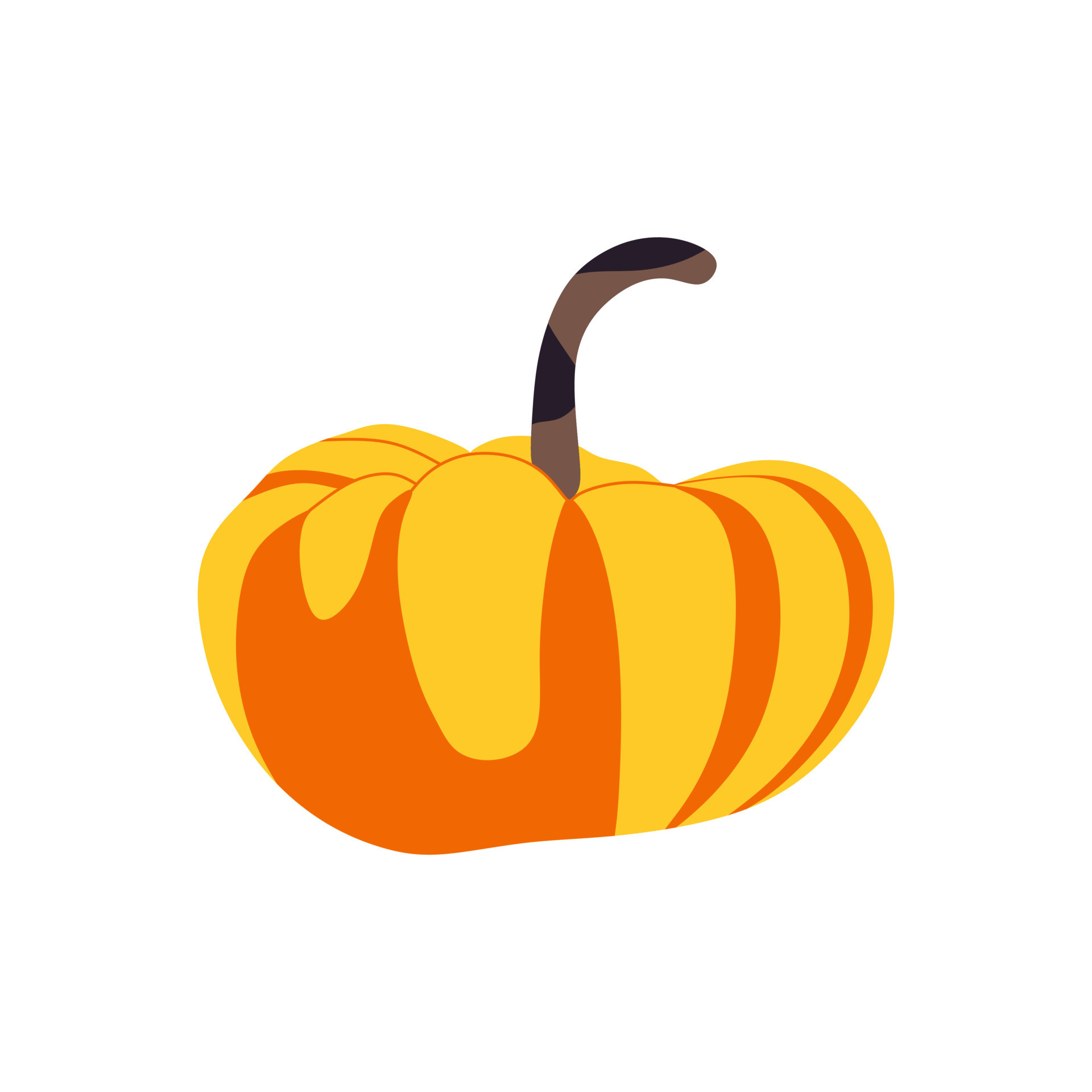 Autumn orange pumpkin vegetable simple cartoon drawing design. Vector  ilustration 7892829 Vector Art at Vecteezy