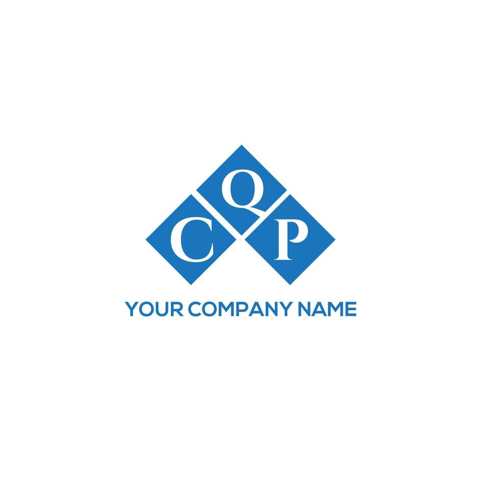 CQP creative initials letter logo concept. CQP letter design.CQP letter logo design on white background. CQP creative initials letter logo concept. CQP letter design. vector