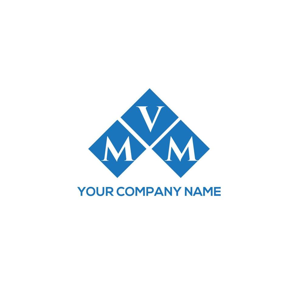 MVM letter logo design on white background. MVM creative initials letter logo concept. MVM letter design. vector