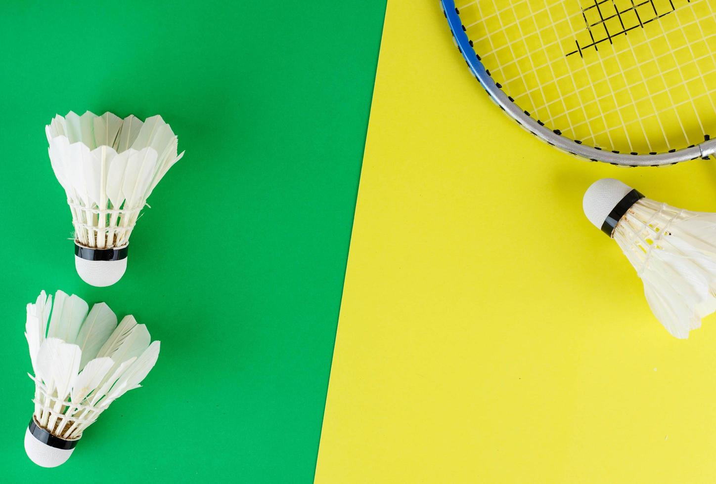 Badminton sport background photo