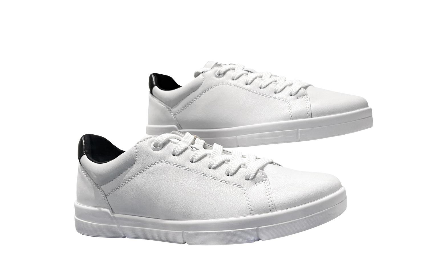 White sports sneakers isolation on white background 7895242 Stock Photo ...