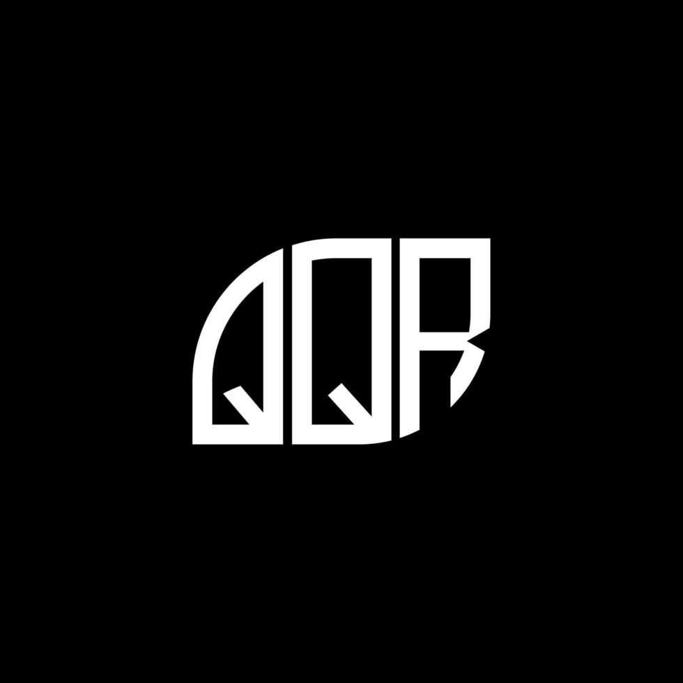 . QQR creative initials letter logo concept. QQR letter design. vector