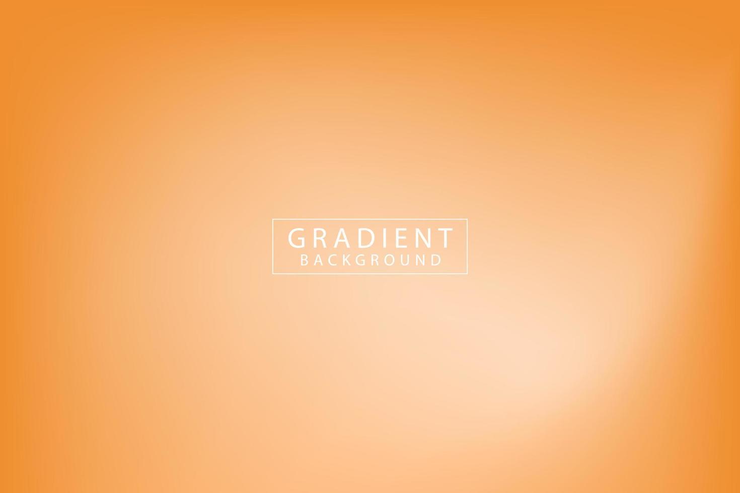 Orange gradient background design vector