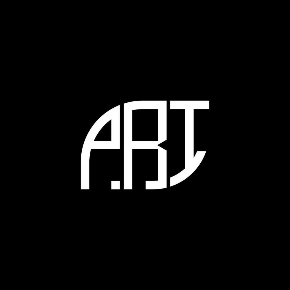 PRI letter logo design on black background.PRI creative initials letter logo concept.PRI vector letter design.