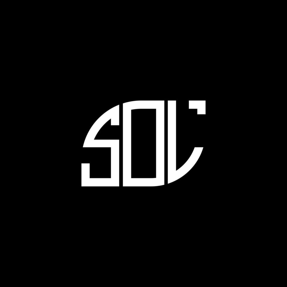 SOL creative initials letter logo concept. SOL letter design.SOL letter logo design on black background. SOL creative initials letter logo concept. SOL letter design. vector