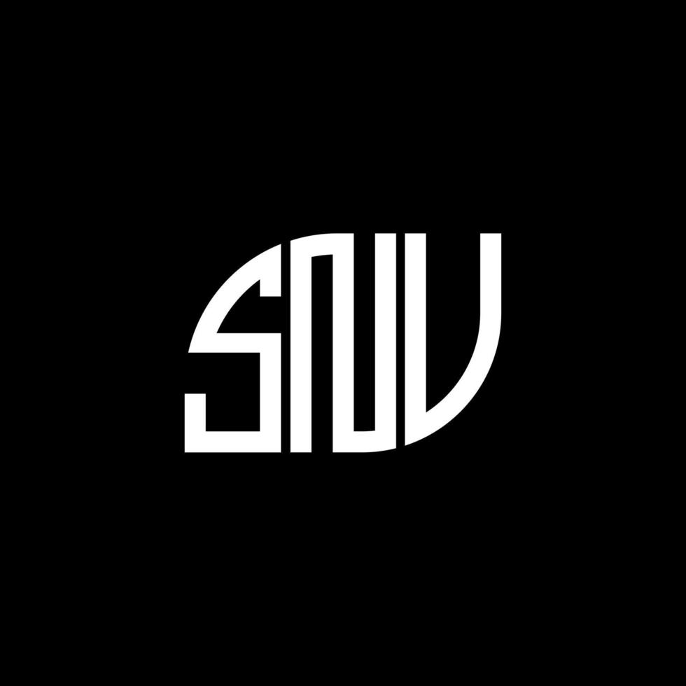 SNV letter design.SNV letter logo design on black background. SNV creative initials letter logo concept. SNV letter design.SNV letter logo design on black background. S vector