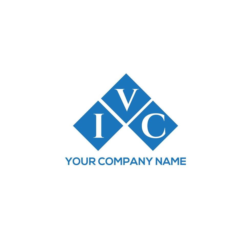 IVC letter logo design on white background. IVC creative initials letter logo concept. IVC letter design. vector