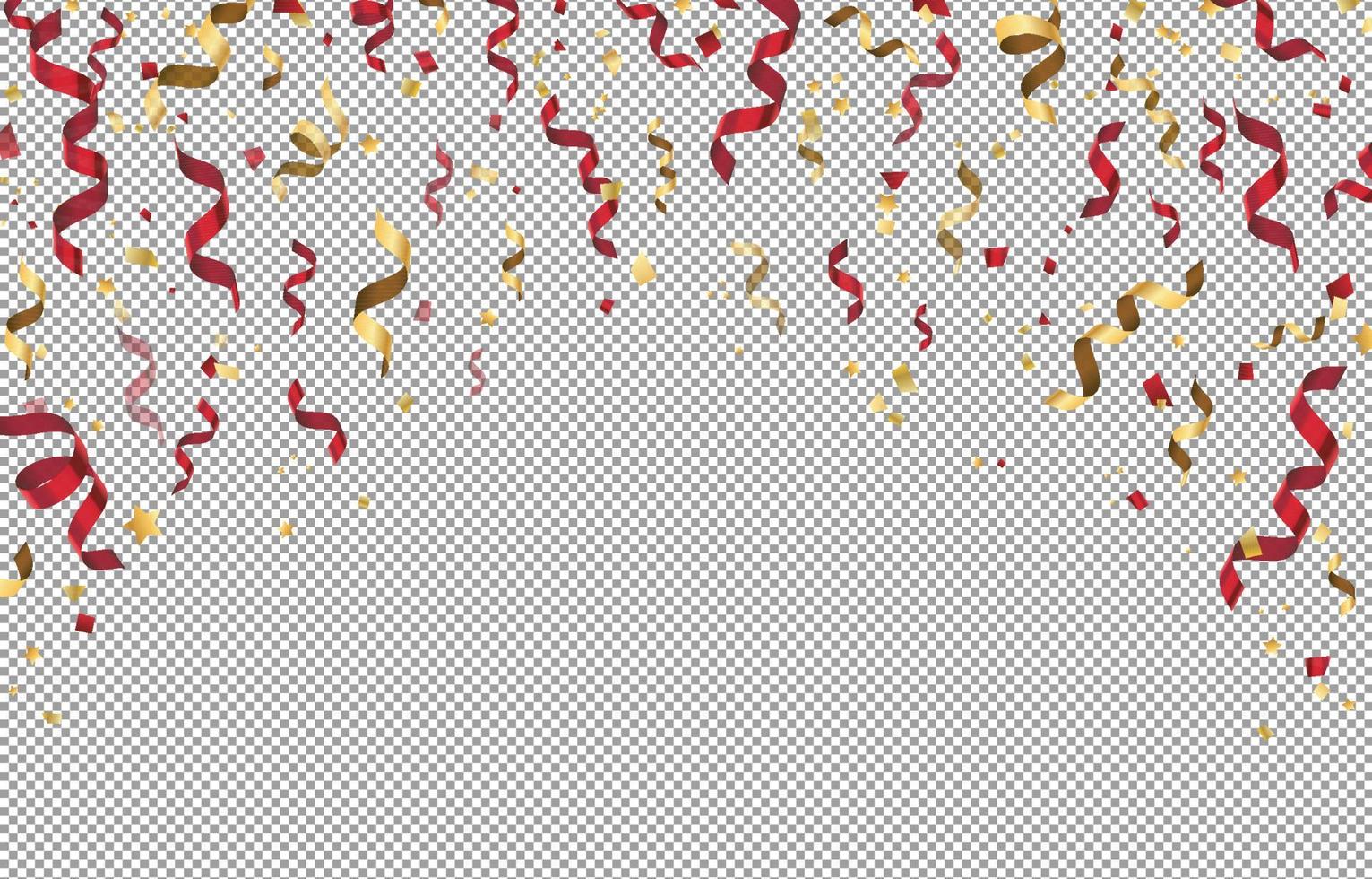 Colorful Confetti Background vector