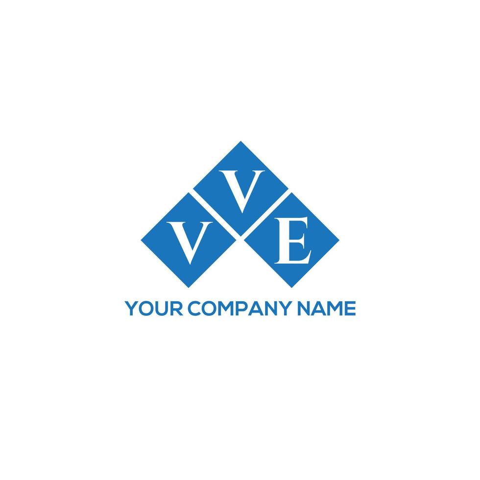 diseño de logotipo de letra vve sobre fondo blanco. concepto de logotipo de letra de iniciales creativas vve. diseño de letra vve. vector