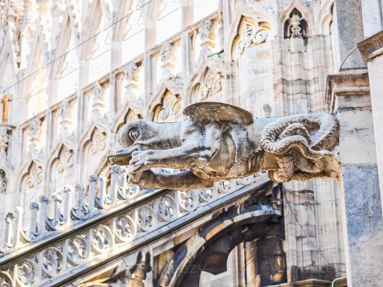 HDR Duomo di Milano Milan Cathedral photo