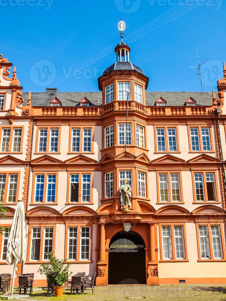 HDR Gutenberg Museum in Mainz photo