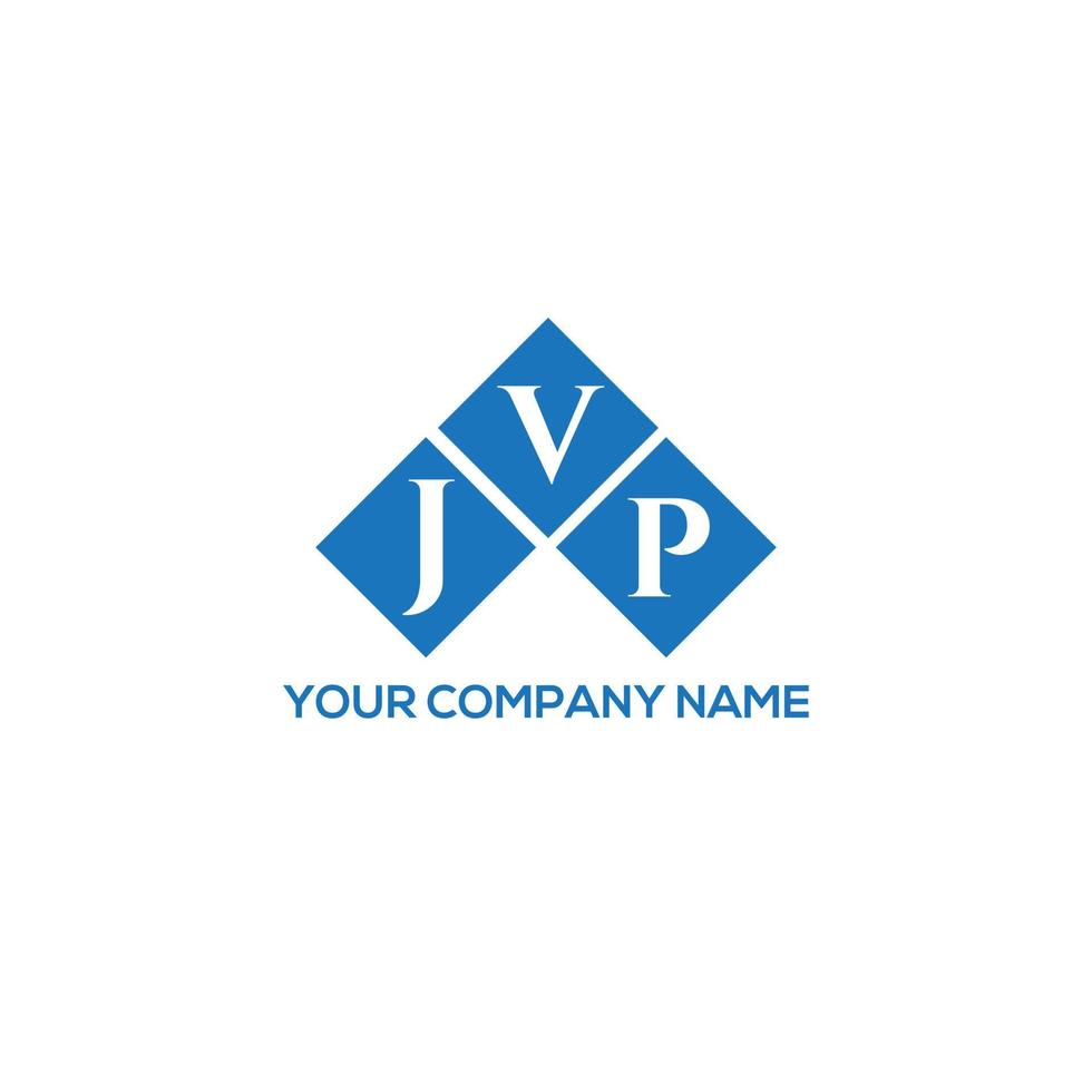 JVP letter logo design on white background. JVP creative initials letter logo concept. JVP letter design. vector