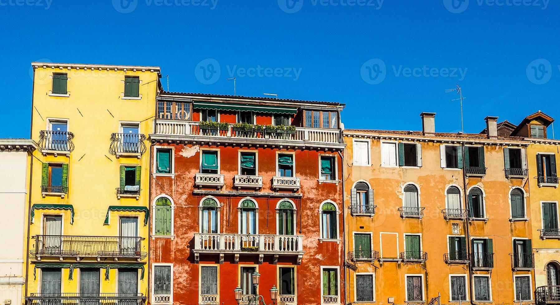 HDR View of the city of Venice photo