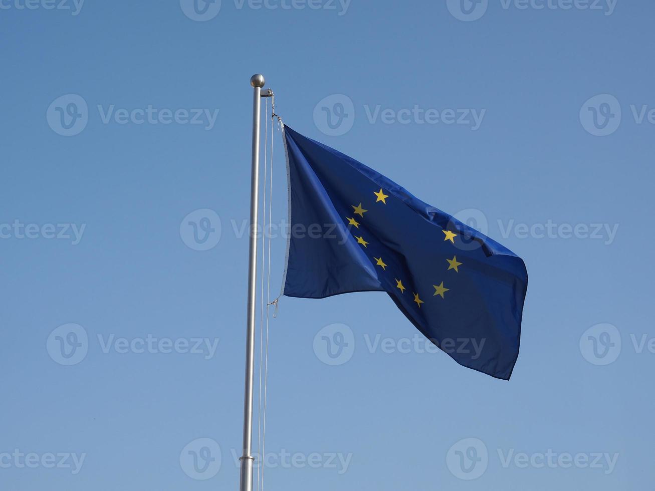 bandera de la unión europea foto