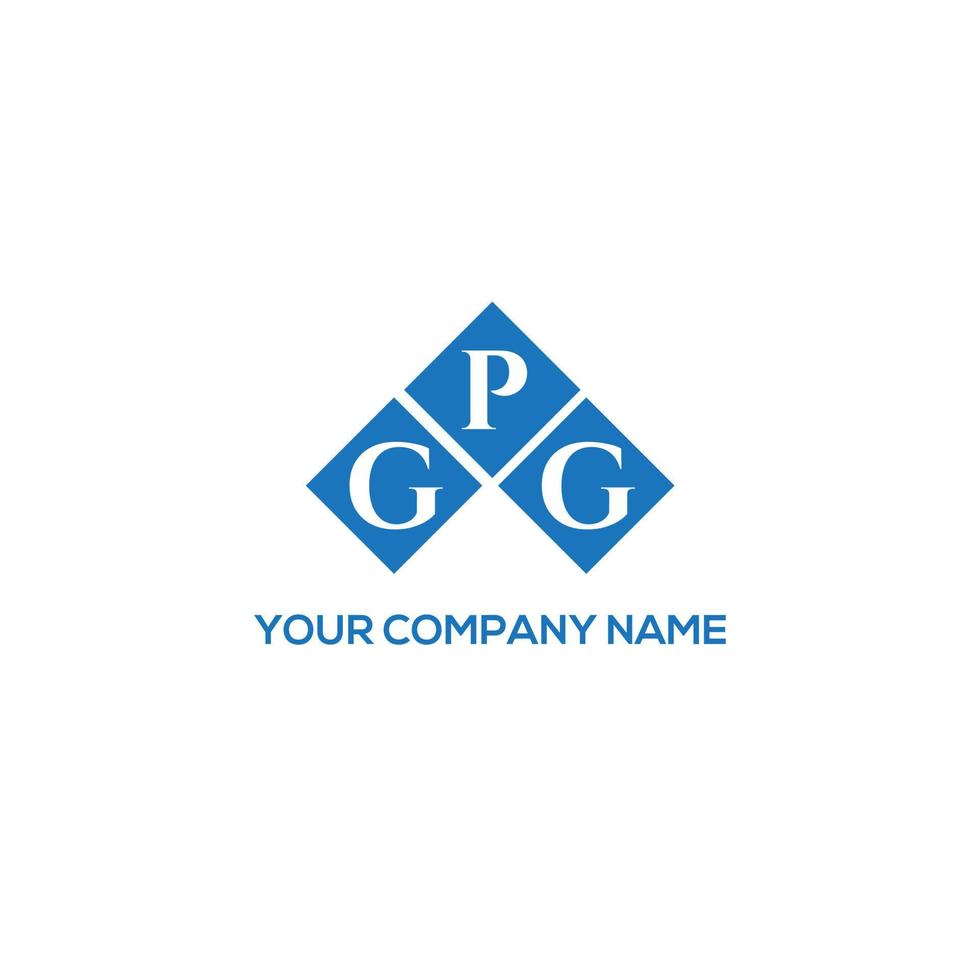 GPG creative initials letter logo concept. GPG letter design.GPG letter logo design on white background. GPG creative initials letter logo concept. GPG letter design. vector