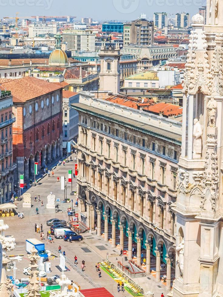 HDR View of Milan photo