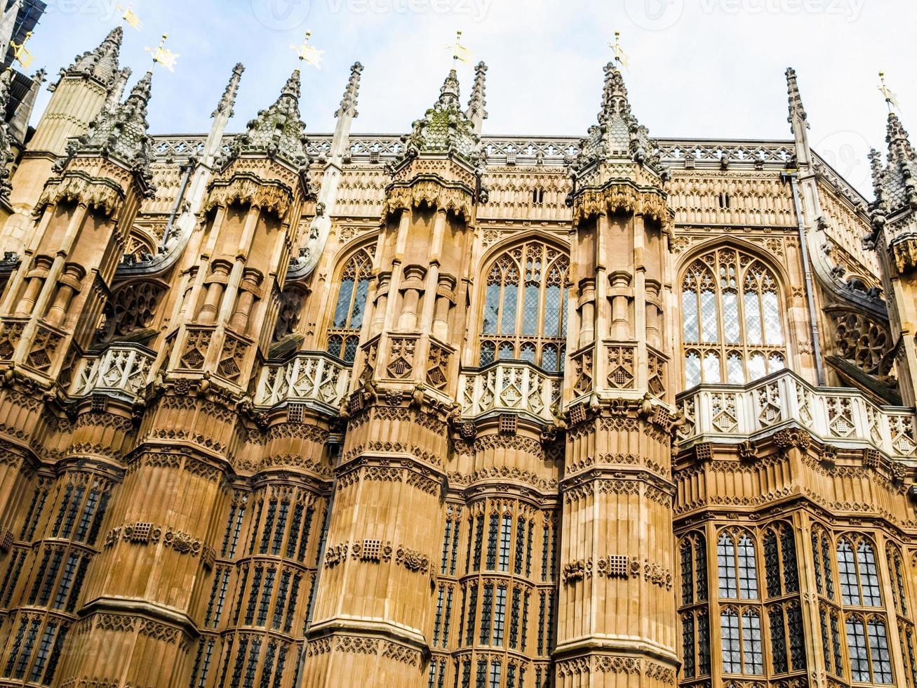 HDR Westminster Abbey church in London photo