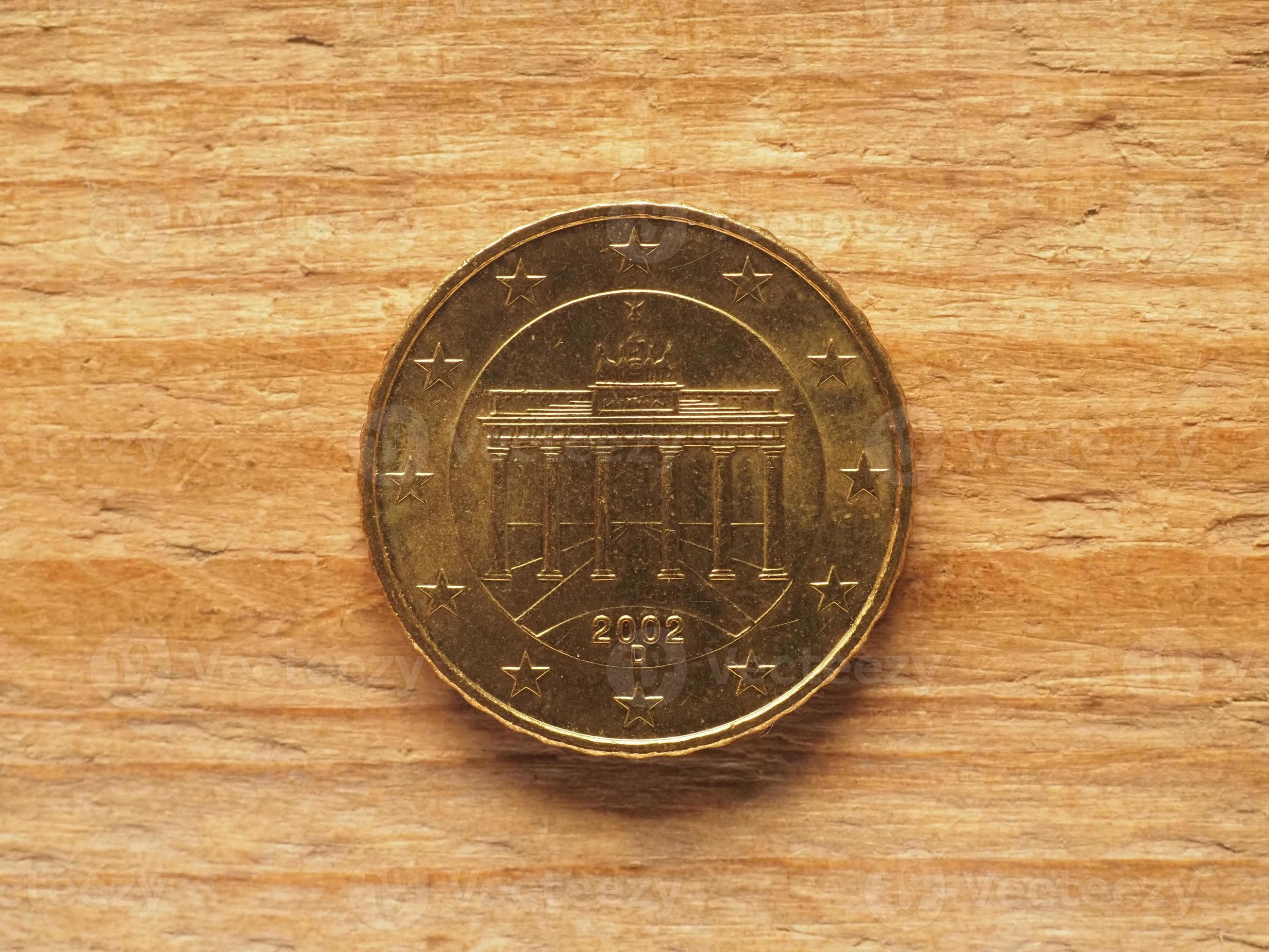 10 cents coin showing brandenburg gate currency of germany eu 7904170