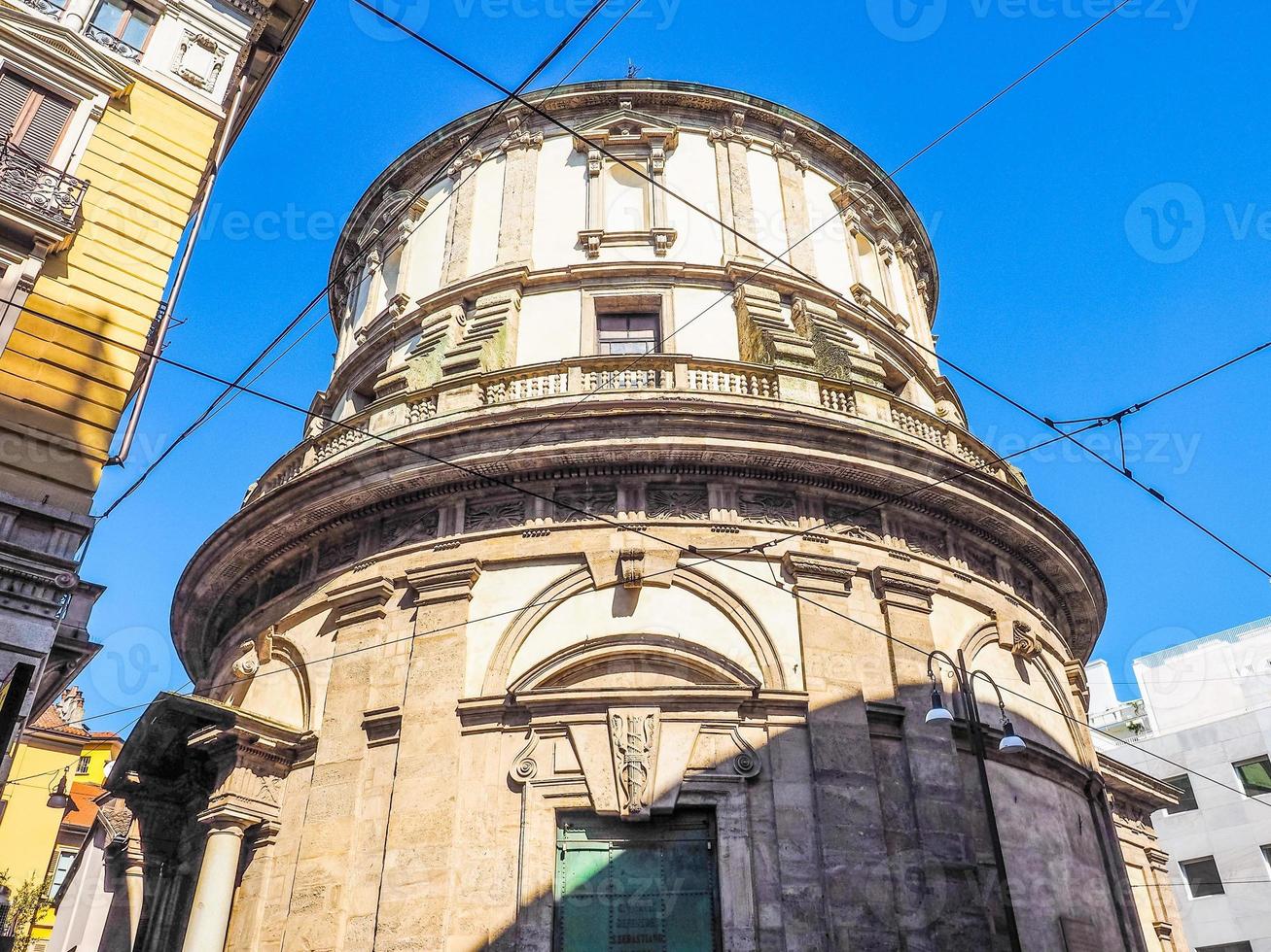 HDR Temple of San Sebastiano photo