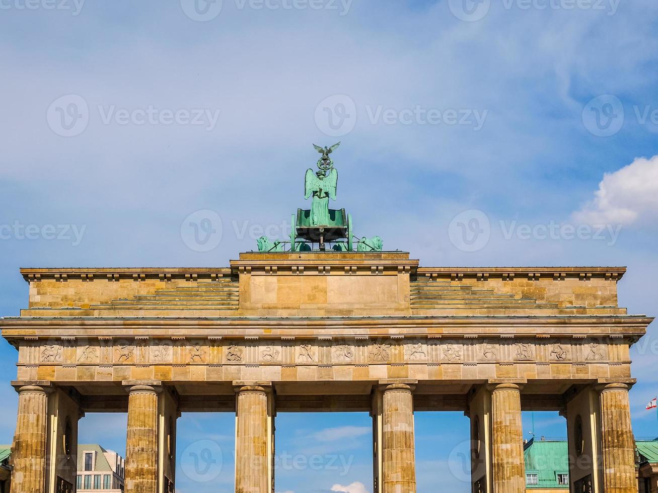 HDR Brandenburger Tor Berlin photo
