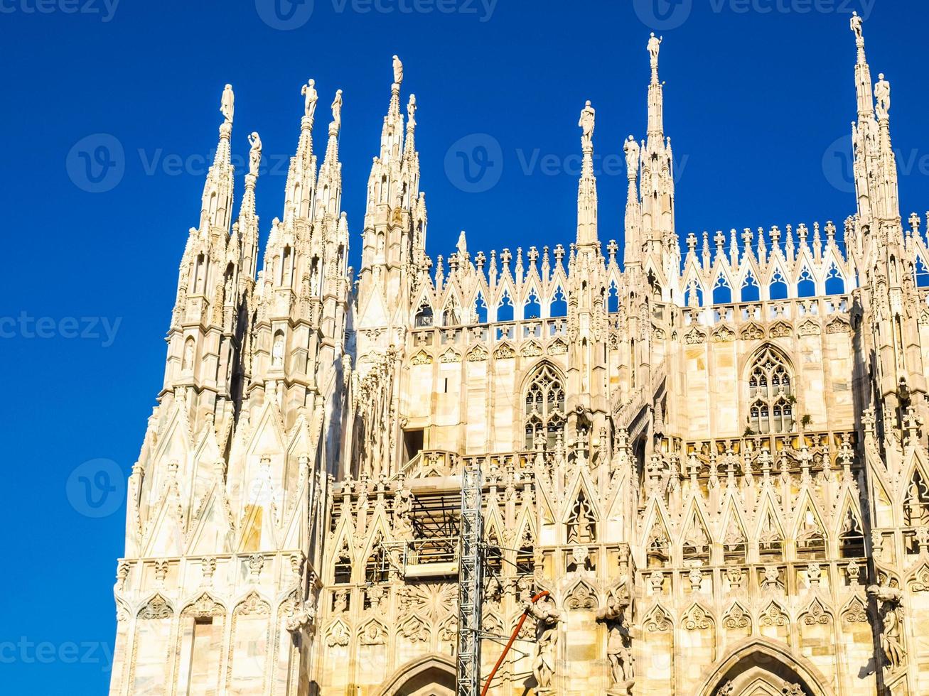 HDR Duomo di Milano Milan Cathedral photo