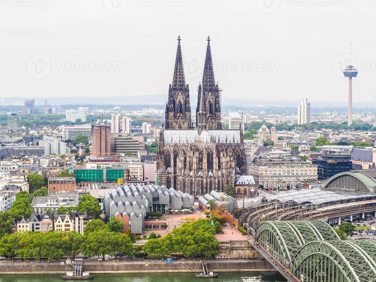 HDR St Peter Cathedral in Koeln photo