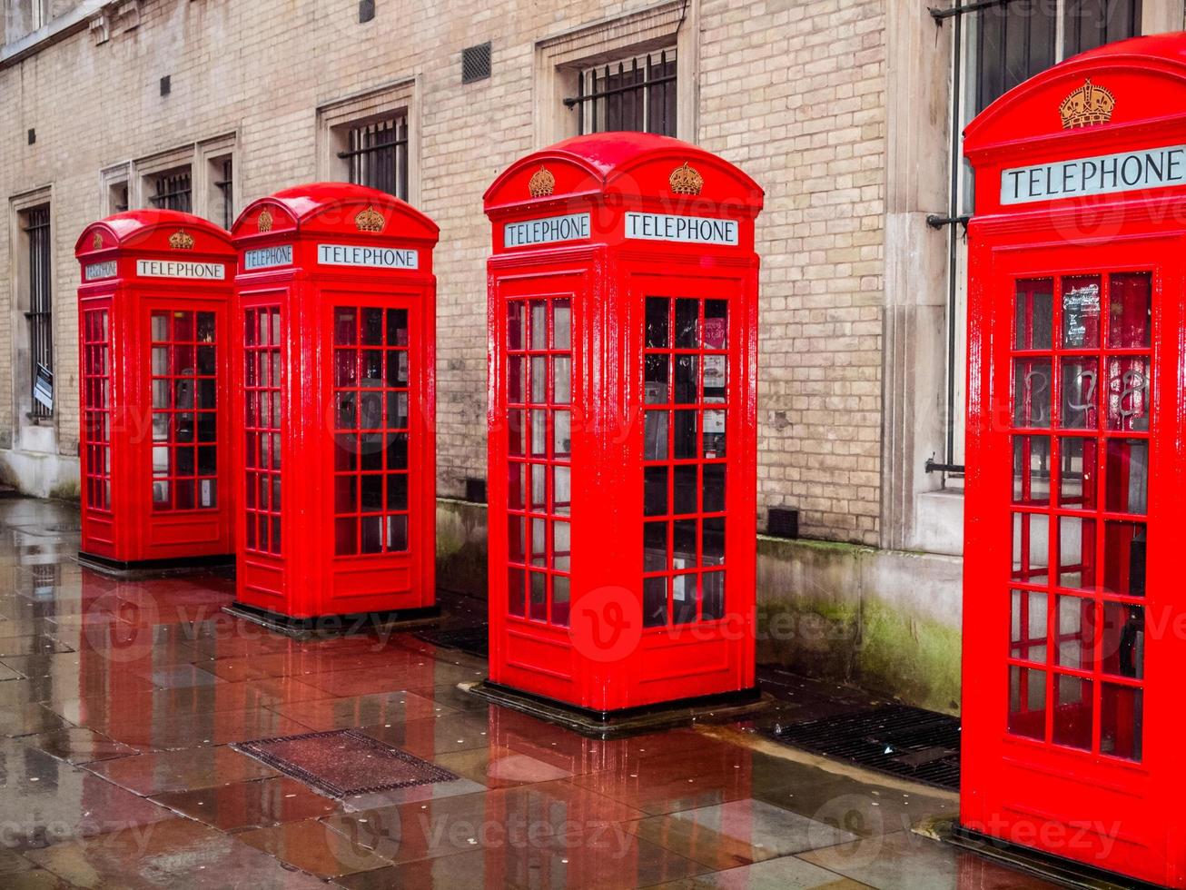 HDR London telephone box photo