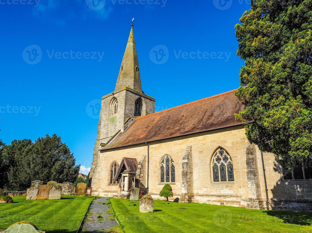 HDR St Mary Magdalene church in Tanworth in Arden photo
