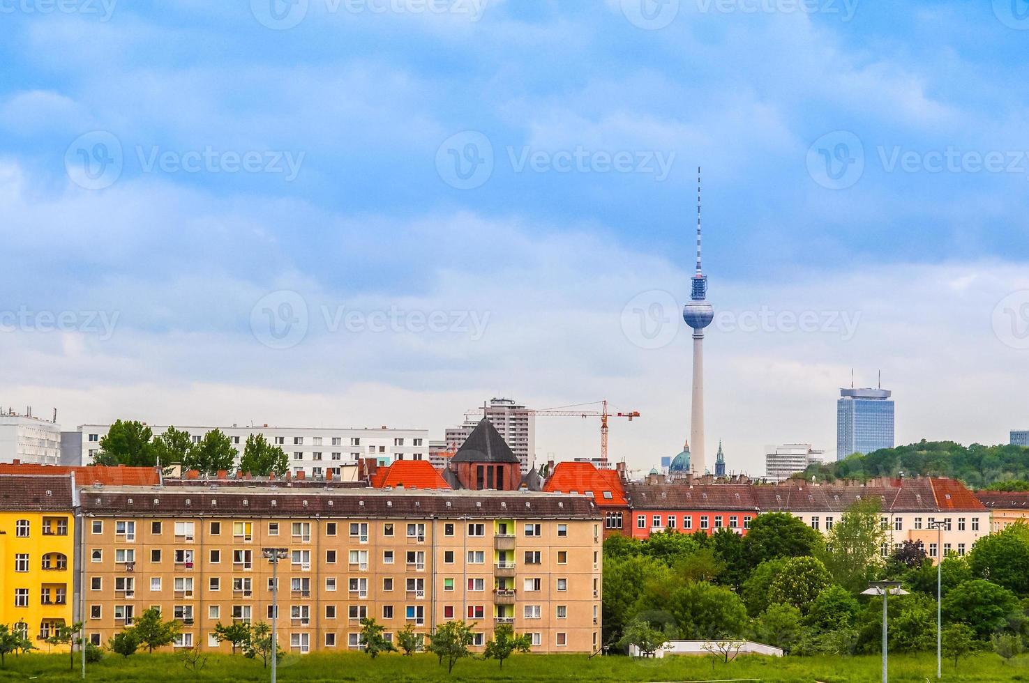 HDR View of Berlin, Germany photo