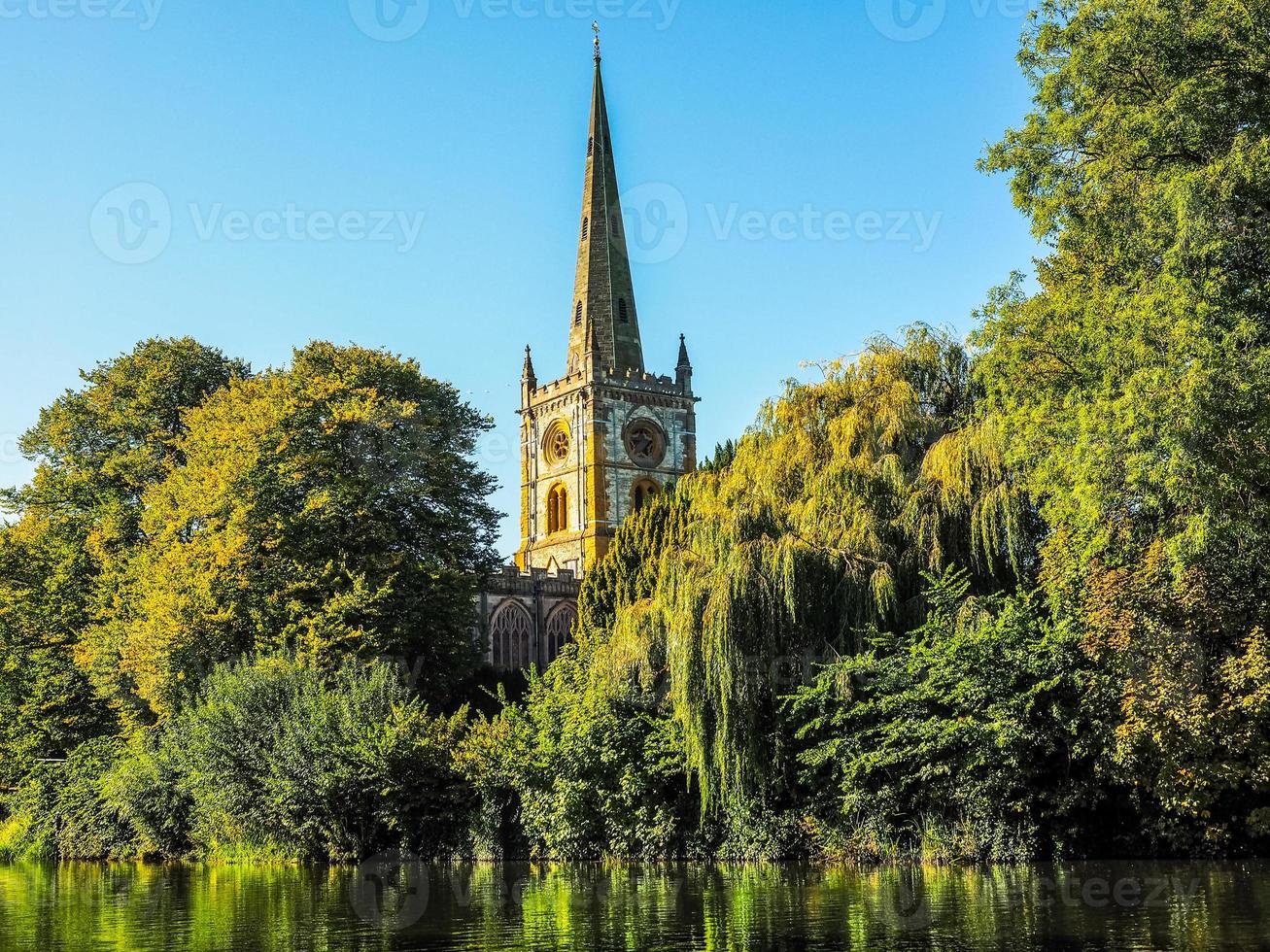 HDR Holy Trinity church in Stratford upon Avon photo